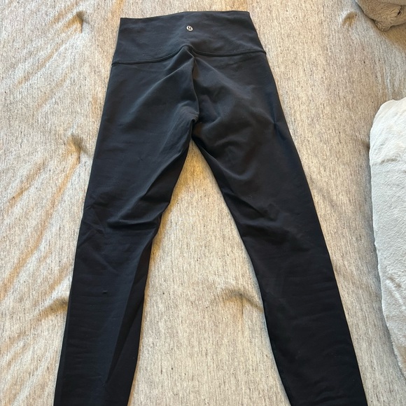 lululemon athletica Pants - Lululemon Black High Rise Leggings - 28” in seam worn only a couple of times!